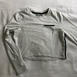 Athleta Long Sleeve Crop Top